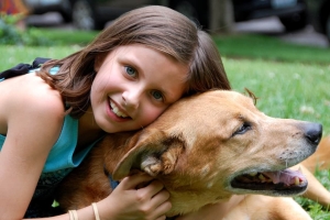 The benefits of pets for children