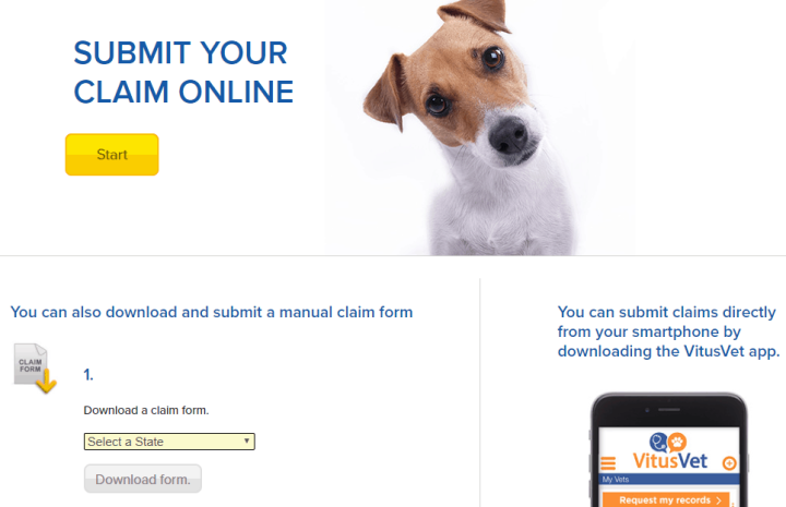 Submitting a claim with Nationwide Pet Insurance