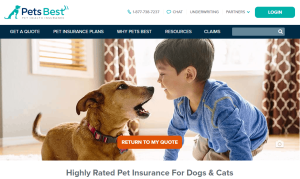 Pets Best Homepage